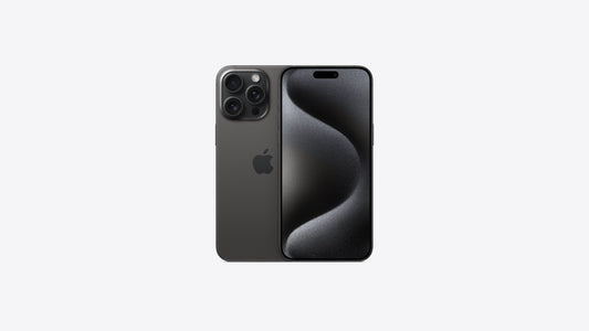 IPhone 15 pro max, 6.7-inch display, Color - Black Titanium, 256GB, in the Box - iPhone 15 Pro Max and USB-C Charge Cable. Guarantee for 2 years.